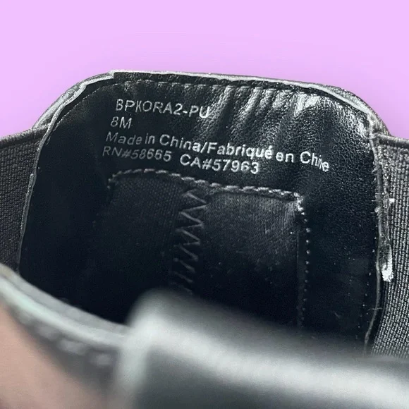 BP KORA 2 LUG CHELSEA LUG PEARLY BEADED ANKLE BOOTS - Picture 3 of 8